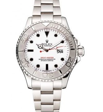 Good Copy Rolex Watches Yacht-Master White Steel And Case Stainless Dial Rolex Bracelet 0620